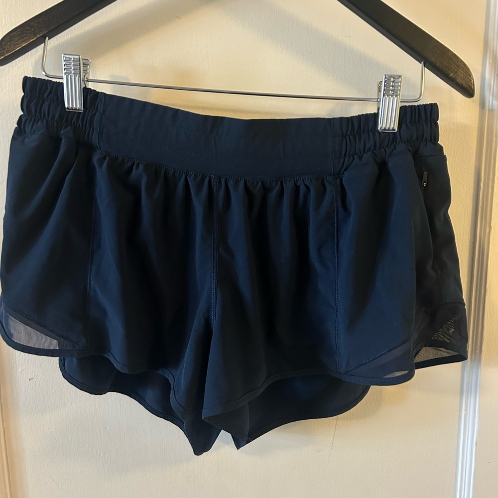 Lululemon Athletica Navy Blue Athletic Shorts